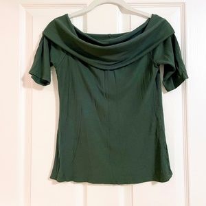 Dolan top in moss green (Size XSP)